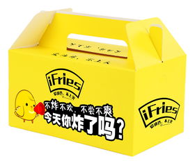 ifries 炸魚薯條產品包裝圖